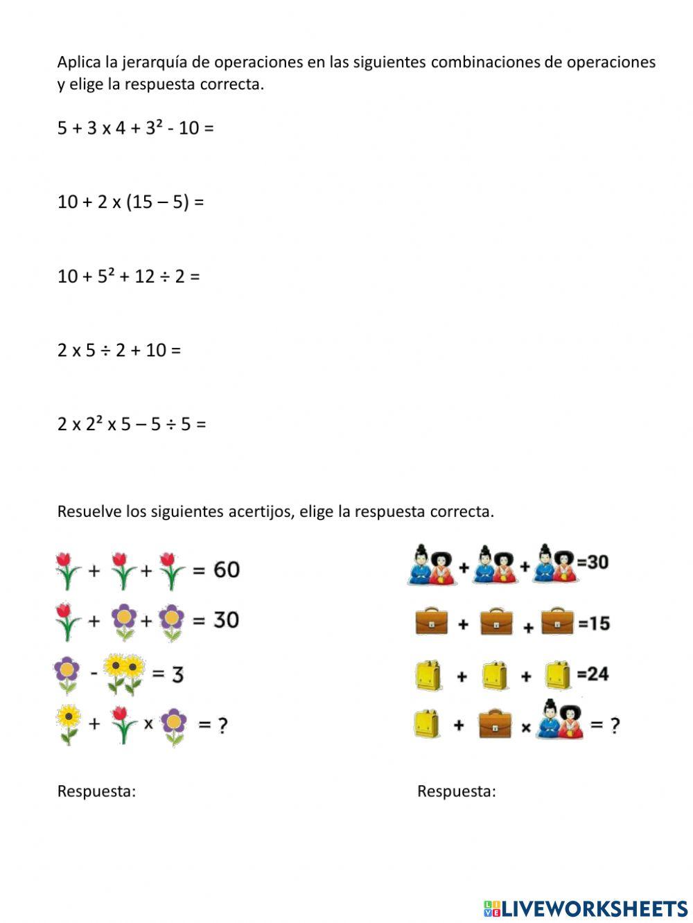 Recuperación primer grado