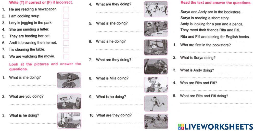 Sm sd 5 english present continuous tense 3