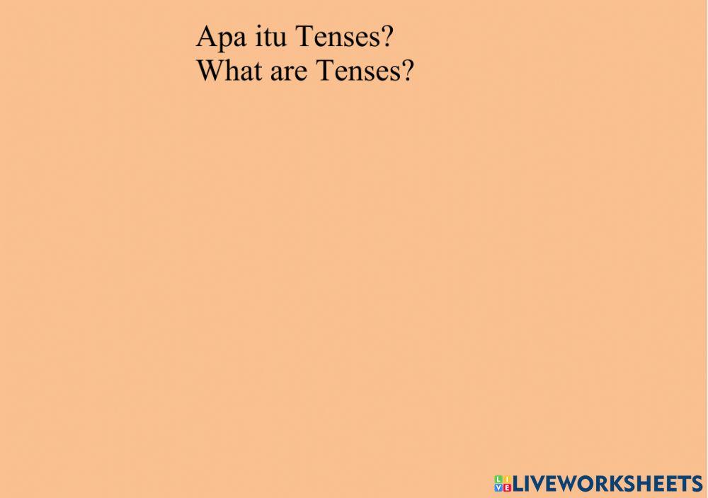 Tenses?