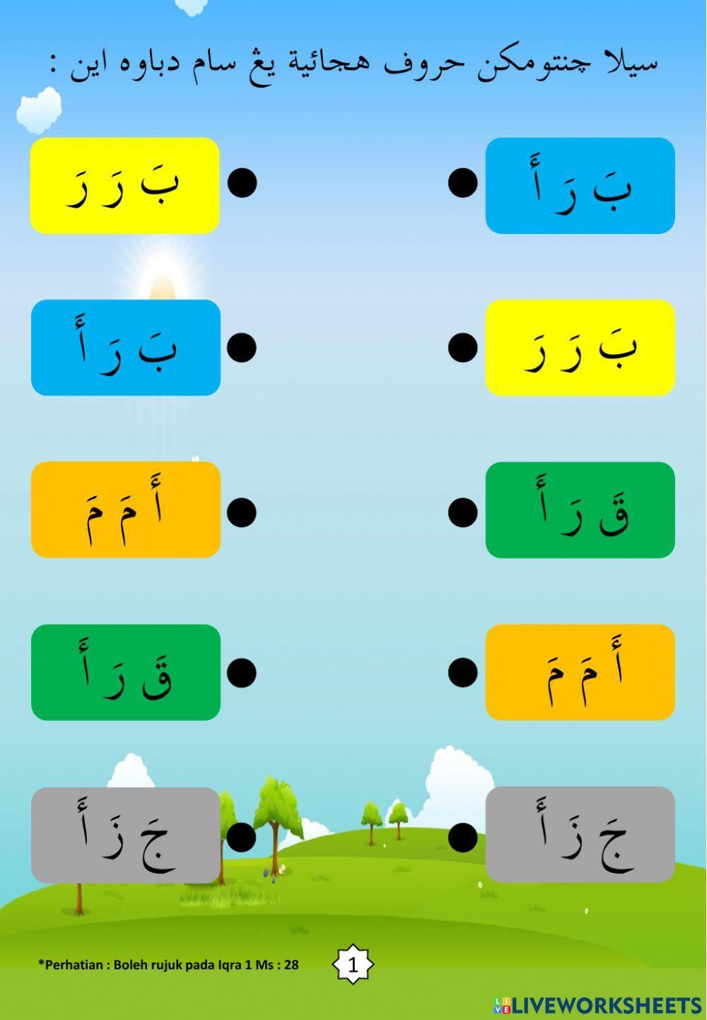 Latihan Iqra 1 Ms 28