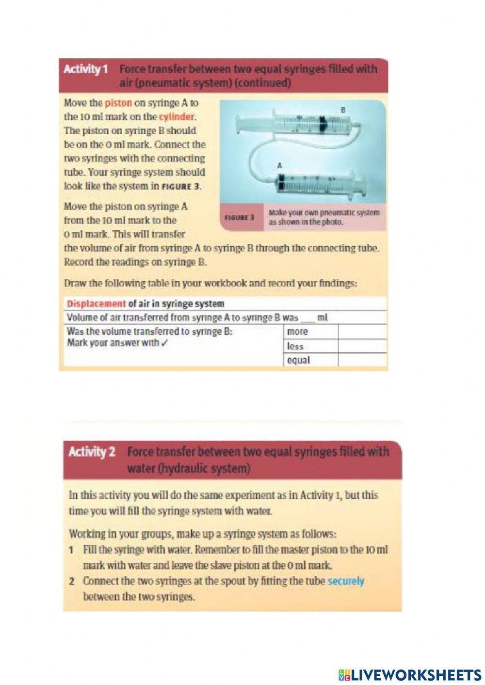 Investigation Skills  Force Transfer