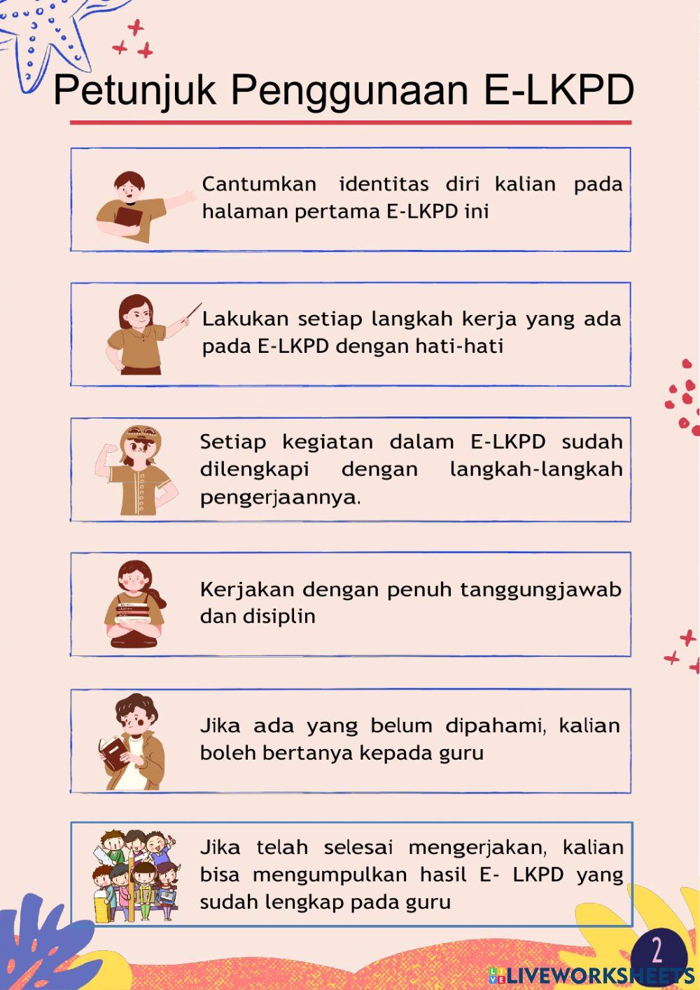 E-LKPD Sifat dan Perbuahan Wujud Benda Bagian 1