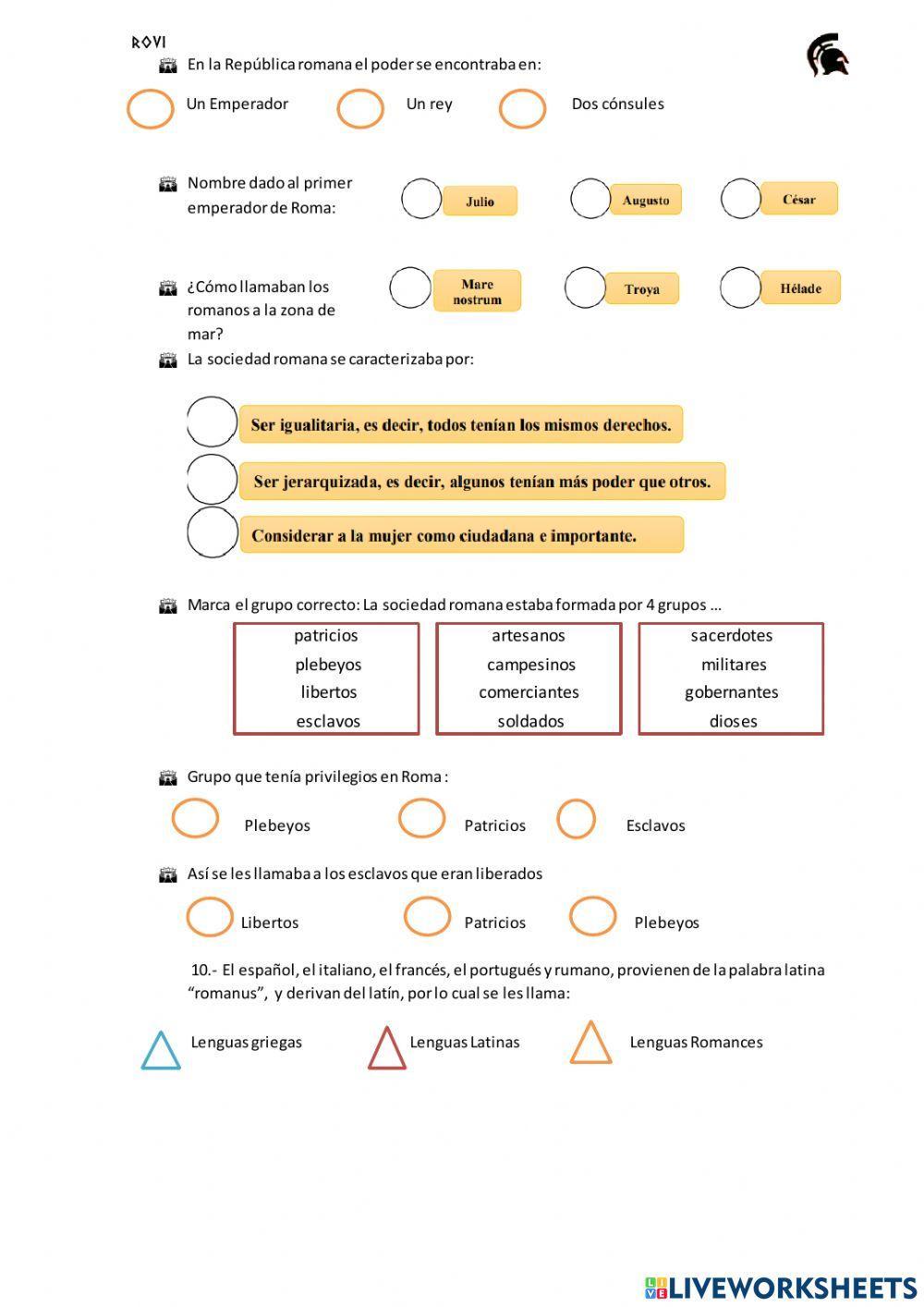 Civilización romana