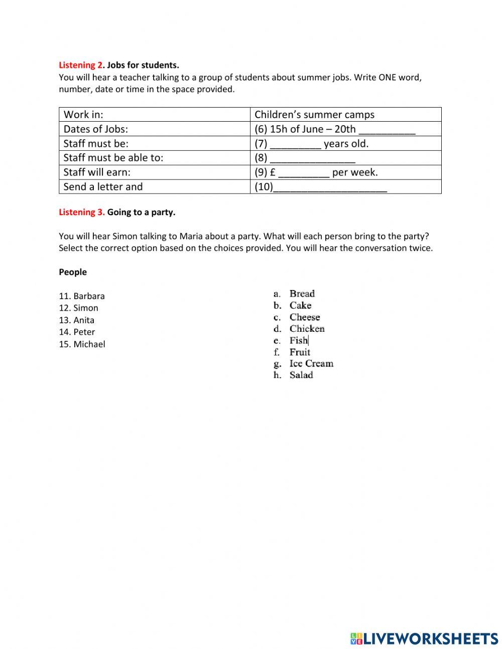 7th grade Exam ket Based