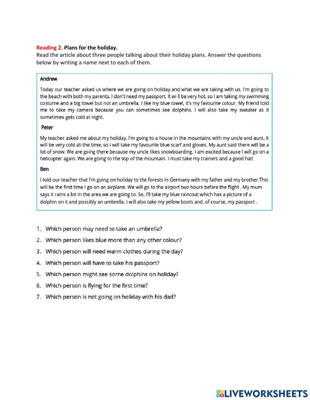 7th grade Exam ket Based