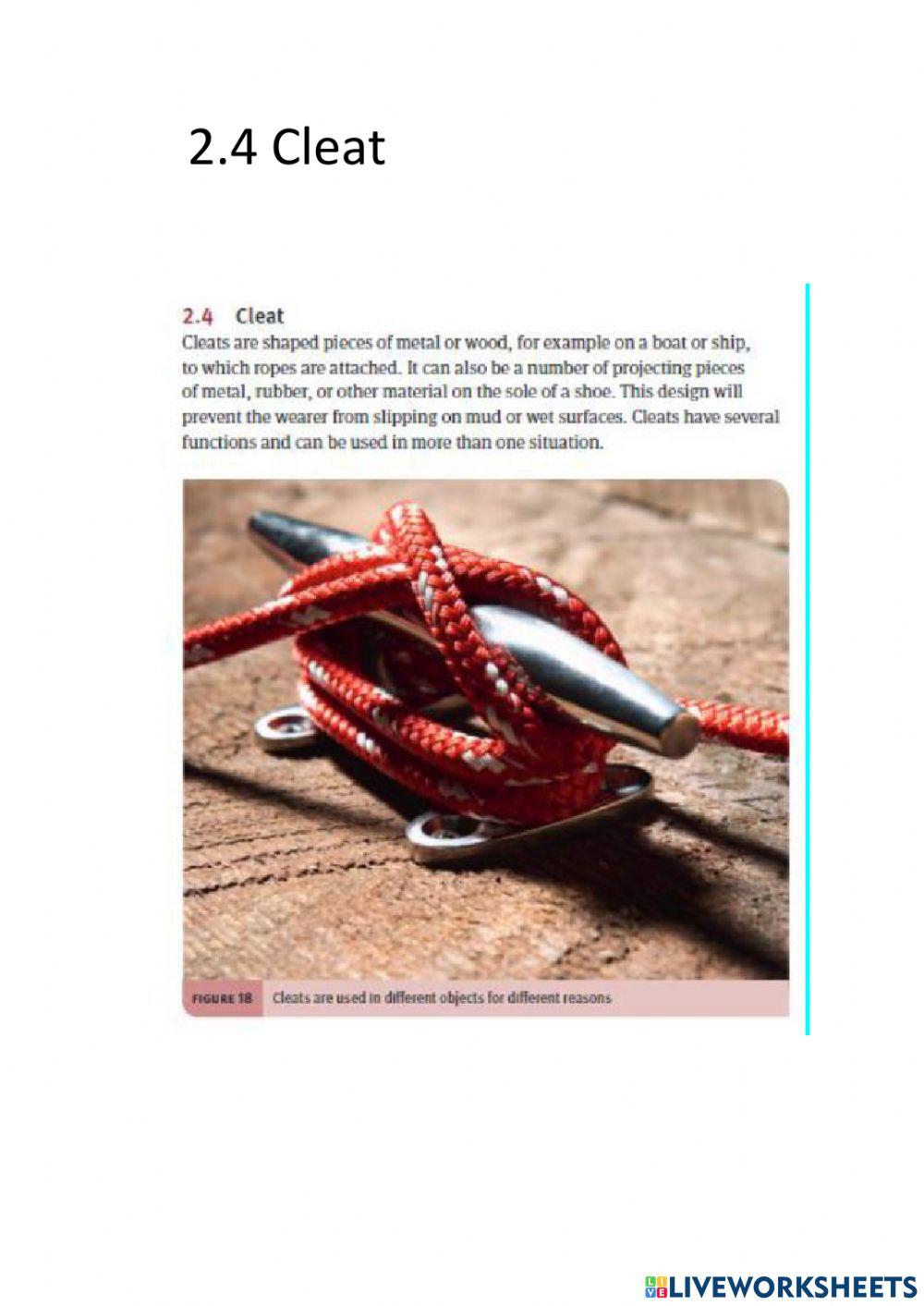 2.4 Cleat