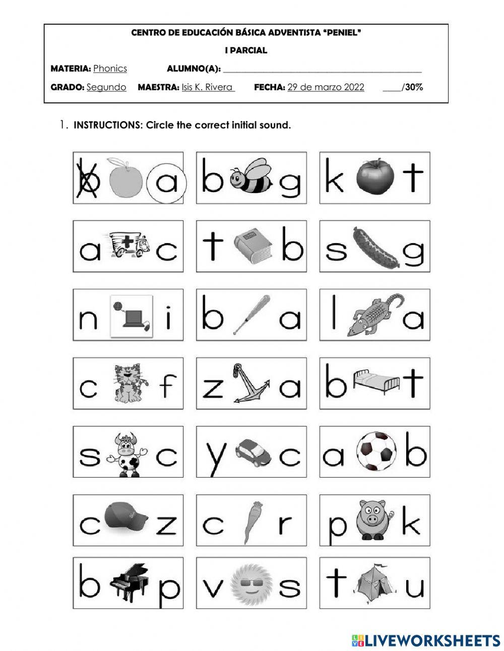 PHONICS Second Grade