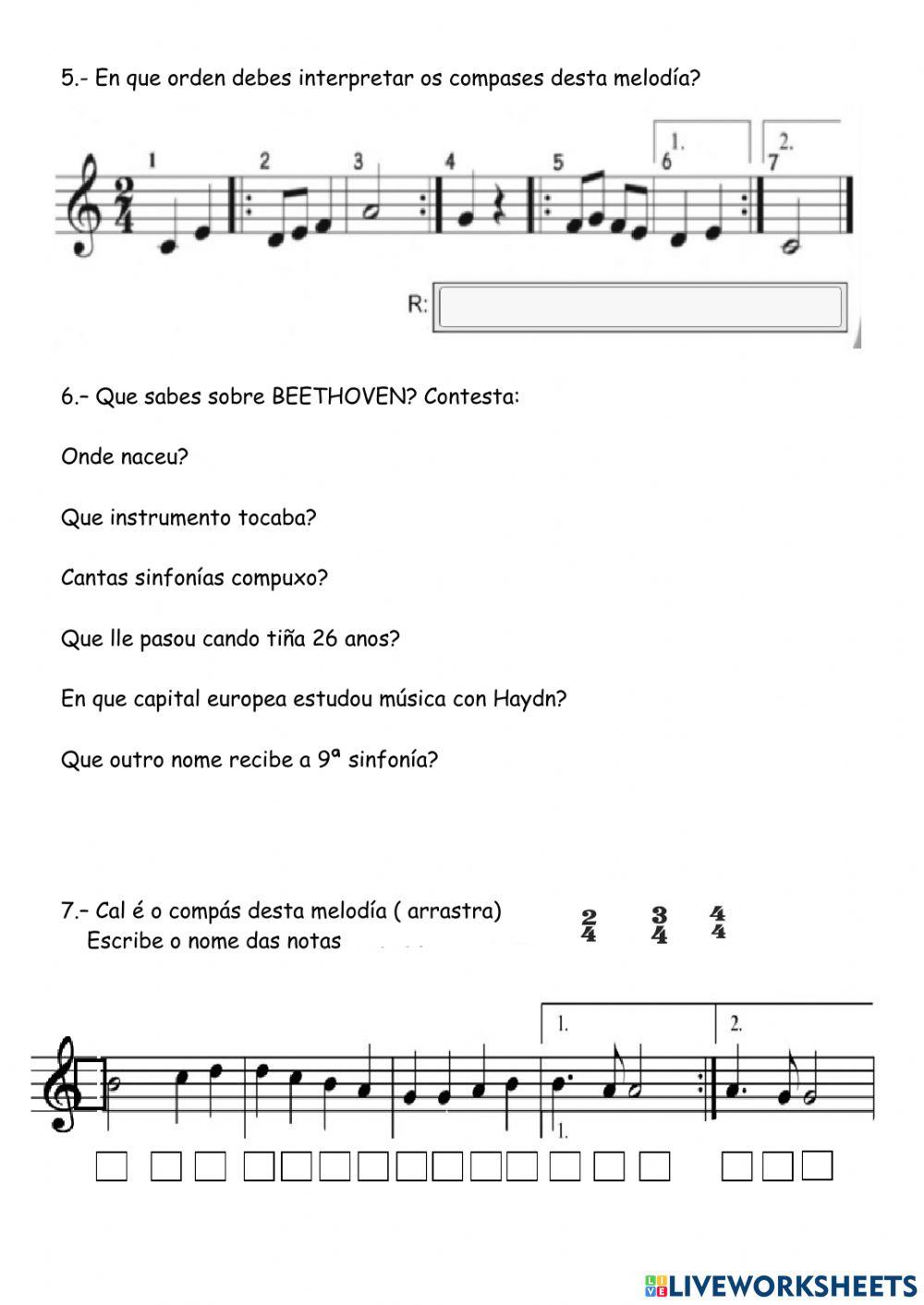 Proba 2º trimestre ( 6º)