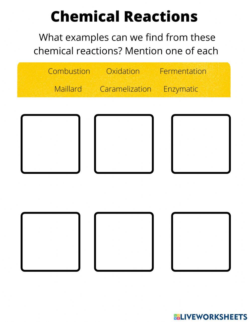 Chemical Reactions