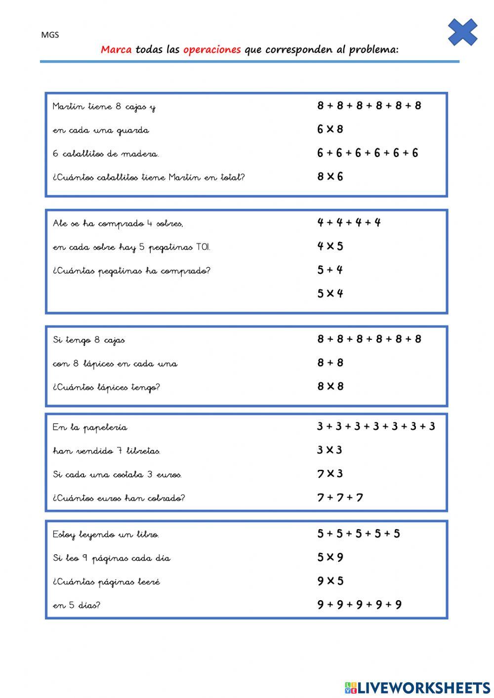 Multiplico - sumo - RP