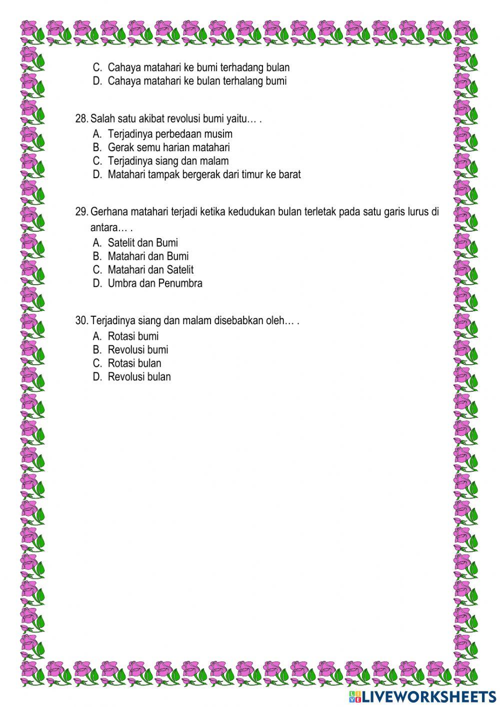 PAS 2 Muatan IPA PAS 2 Muatan IPA