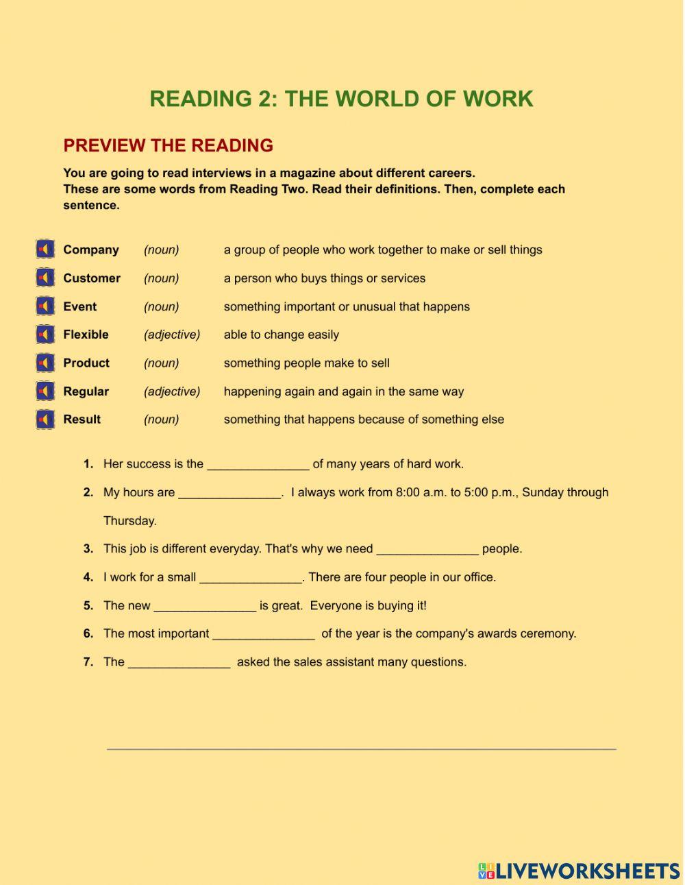 Adult Beginner Unit 1 Lesson 2 Homework