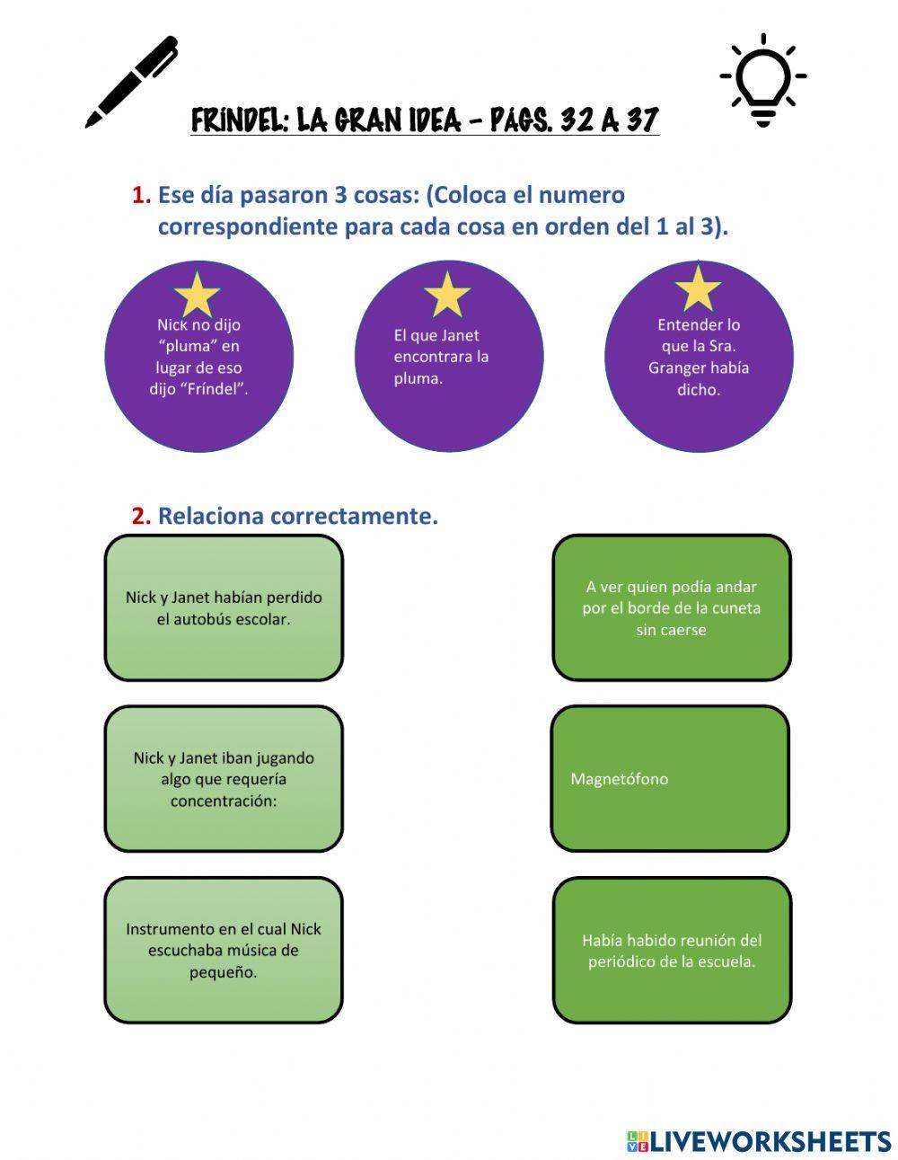 Fríndel: La gran idea p. 32-37