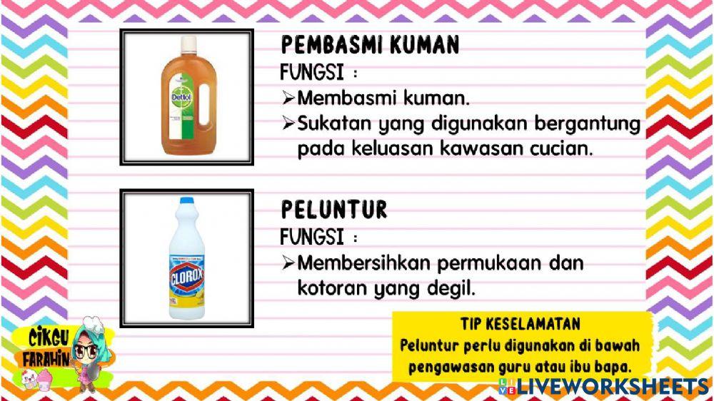 Unit 1.1 Agen Pencuci