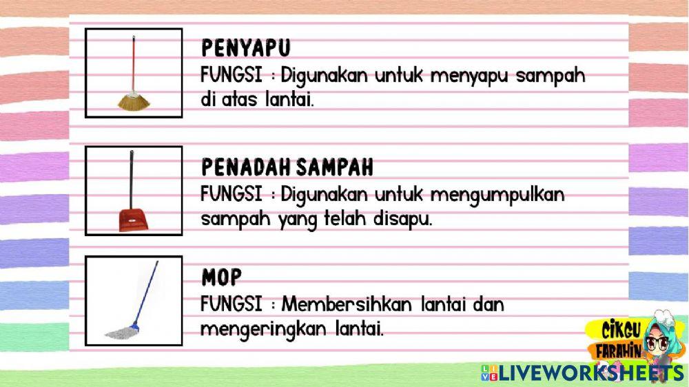 Unit 1.1 Agen Pencuci