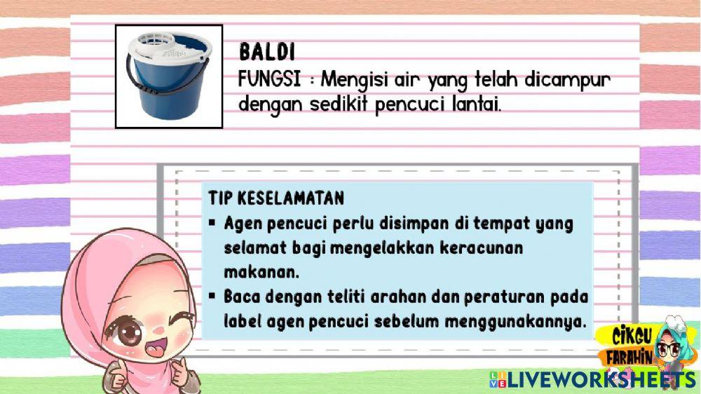 Unit 1.1 Agen Pencuci