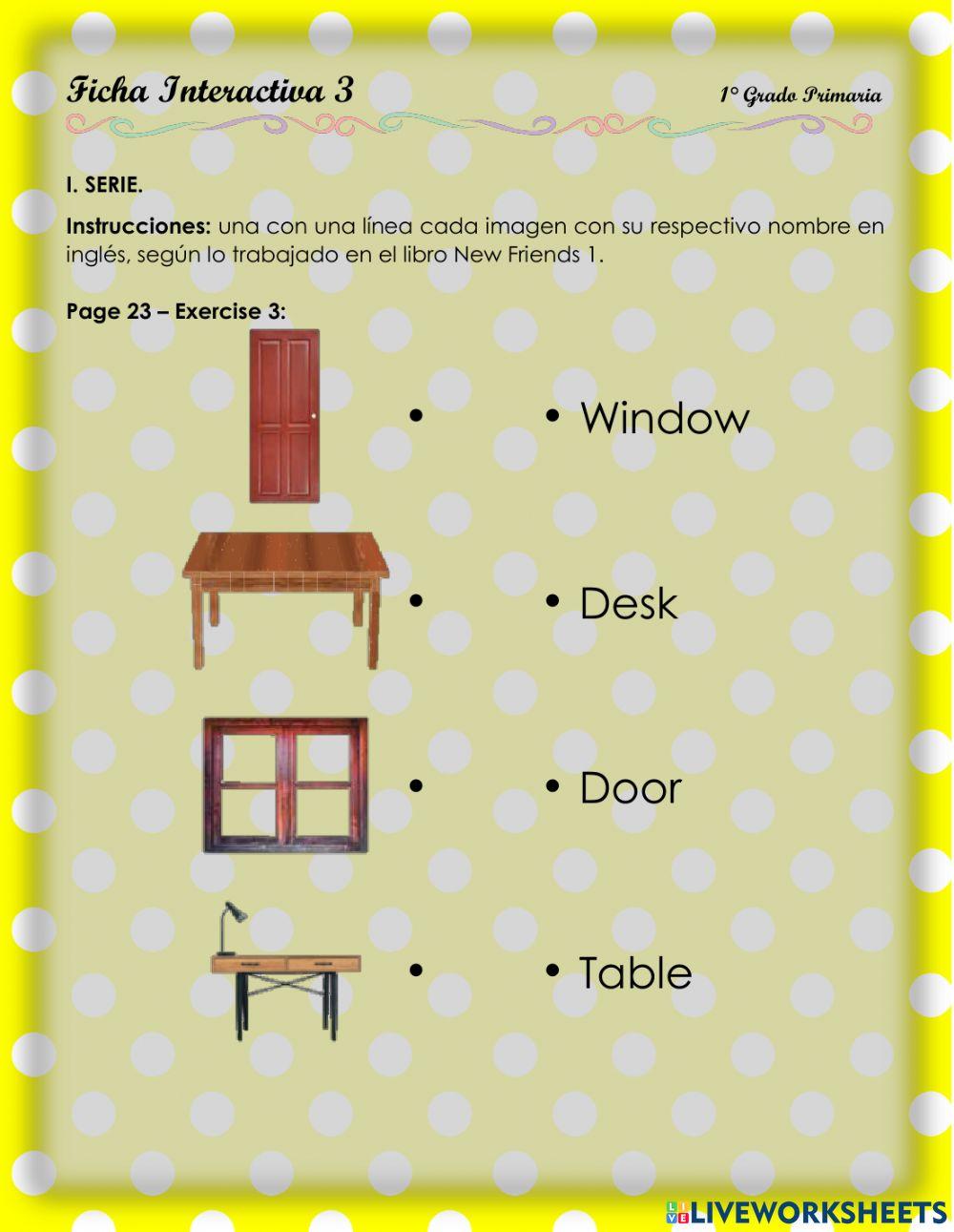 In the classroom 1 - 1.3.1°