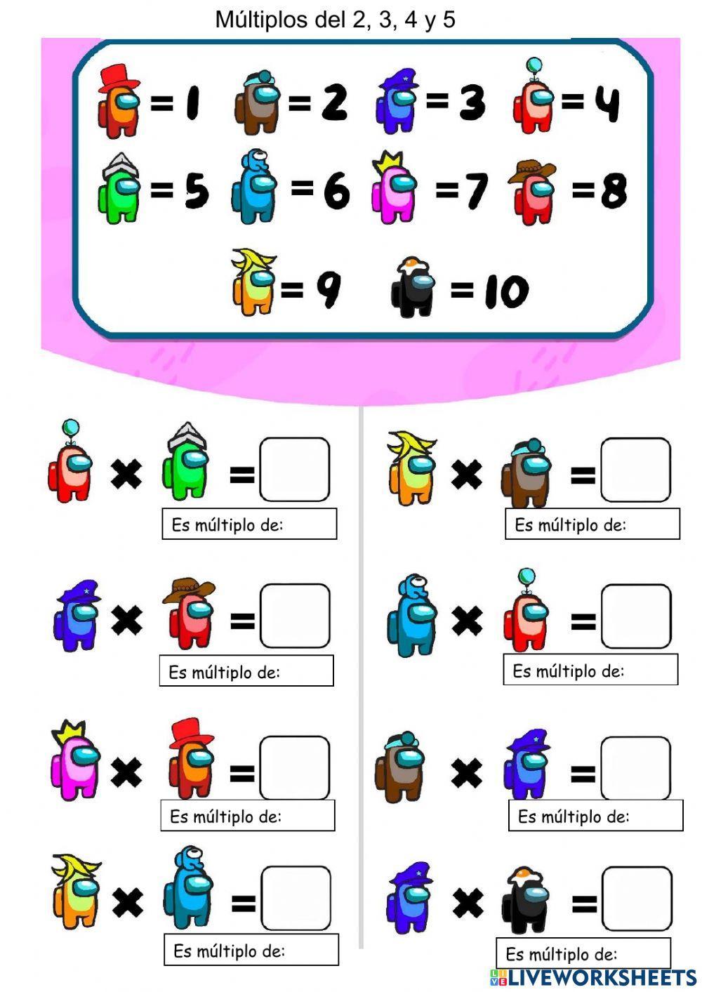 Multiplicaciones