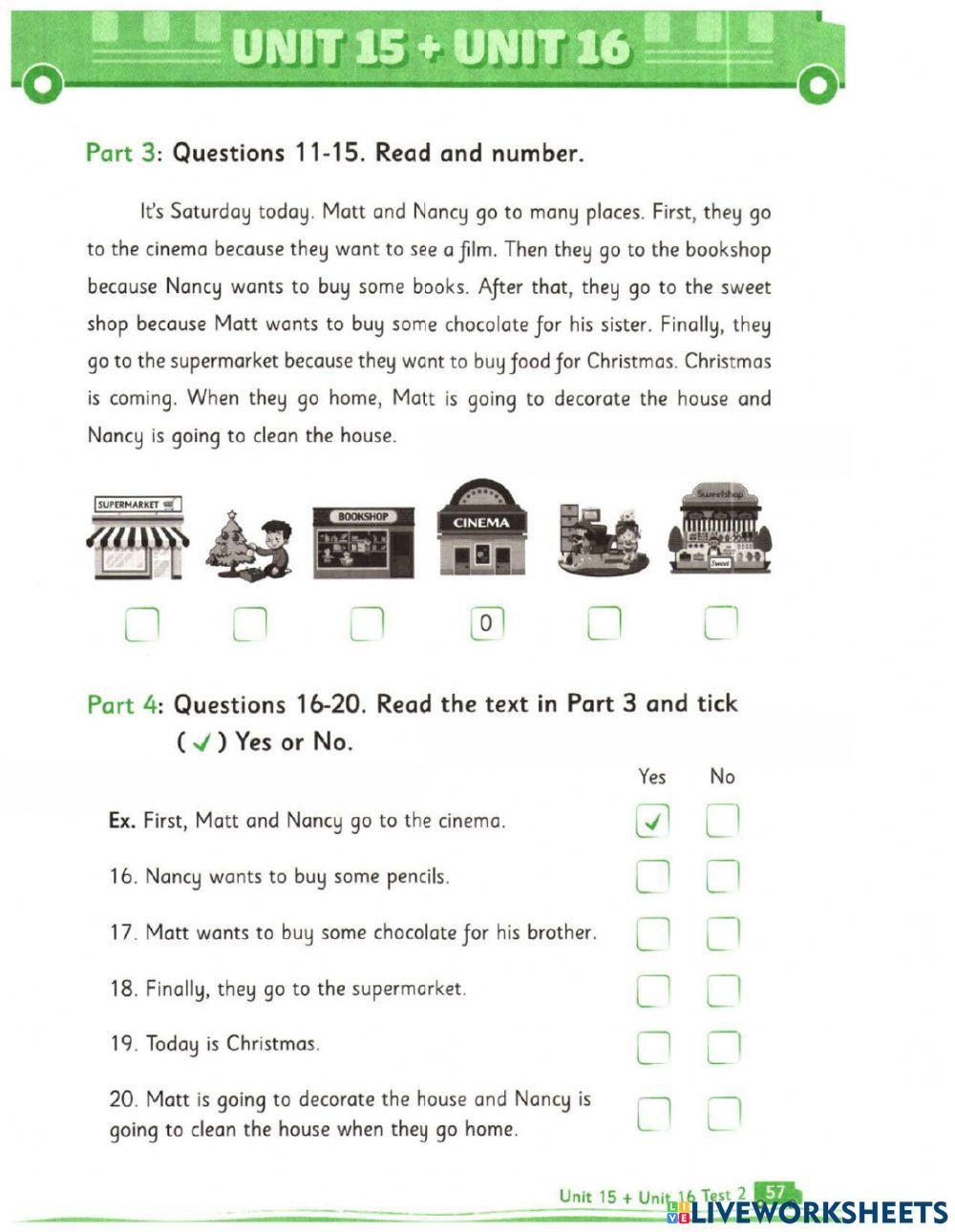 Grade 4-Unit 16-Let's go to the bookshop