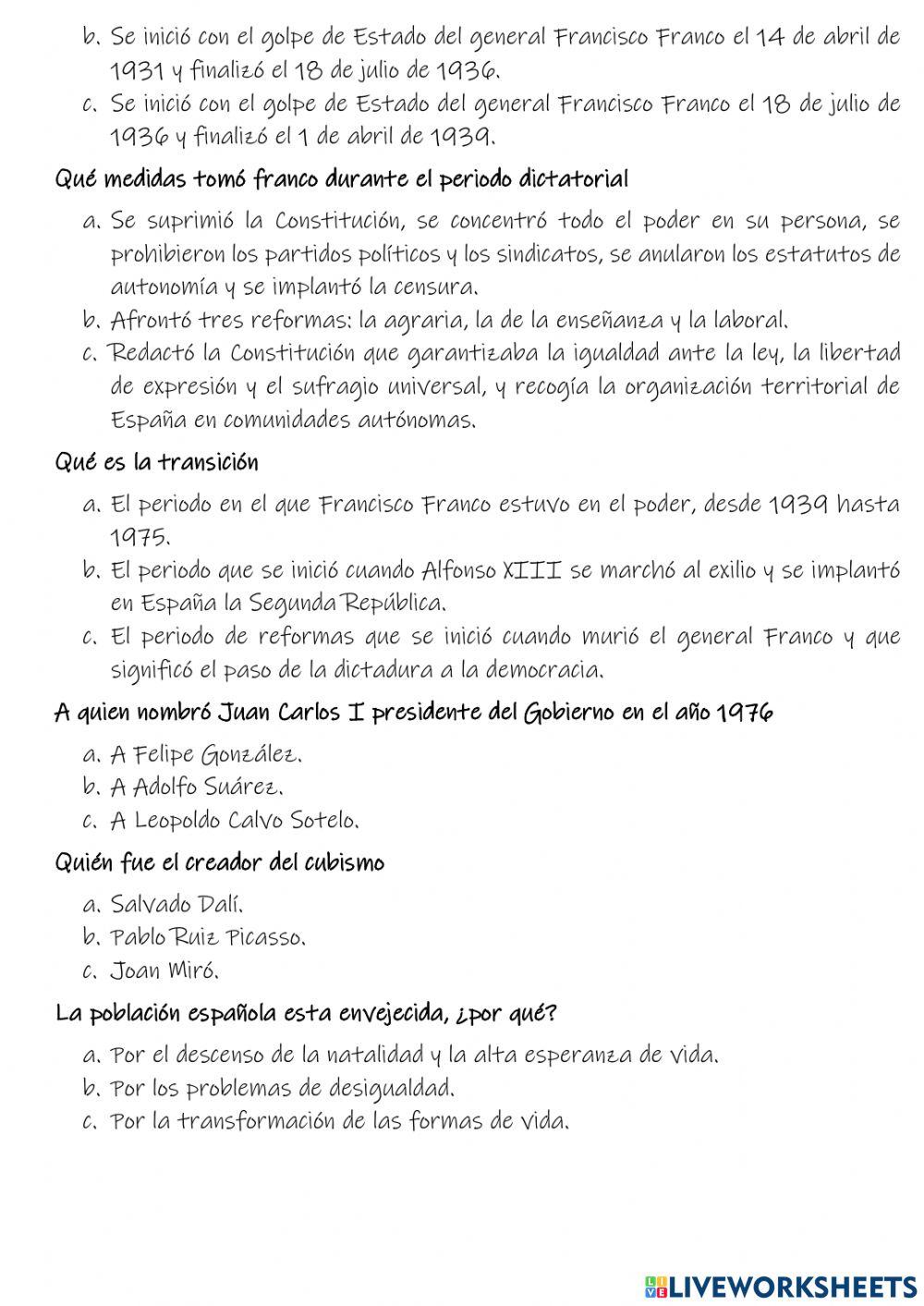 Desde Alfonso XIII hasta los gobiernos actuales Desde Alfonso XIII hasta los gobiernos actuales