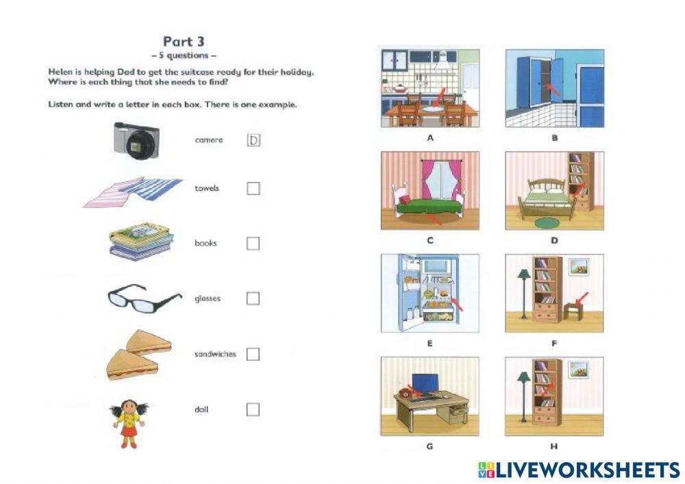 Flyer Listening Cambridge