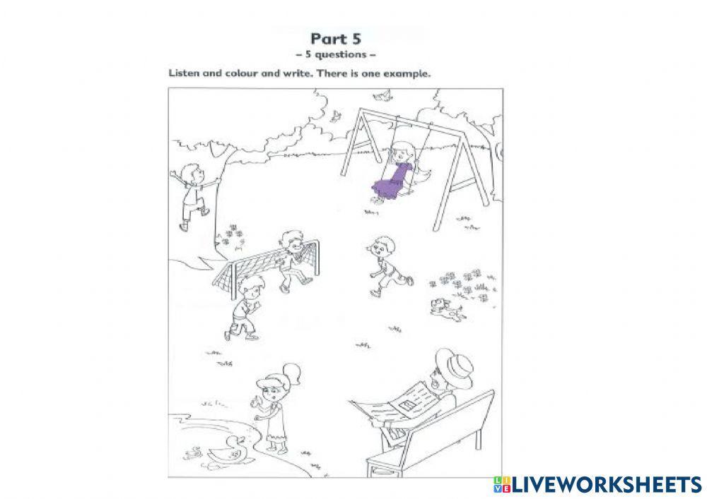 Flyer Listening Cambridge