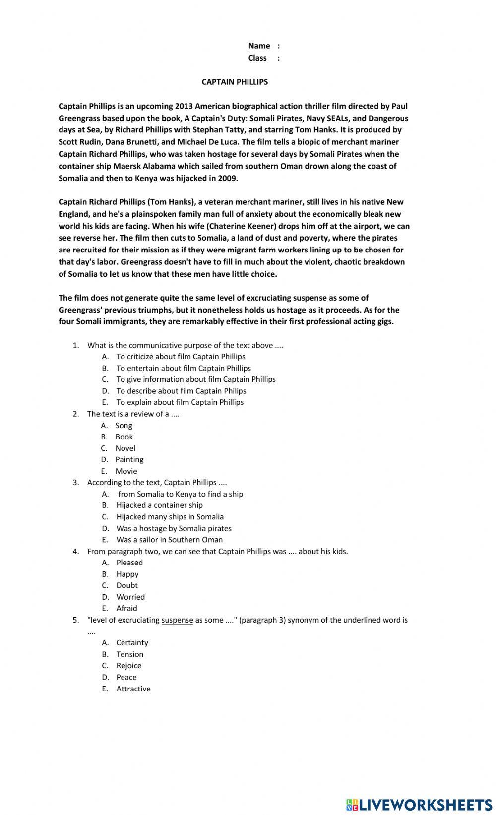 Review Text and Song