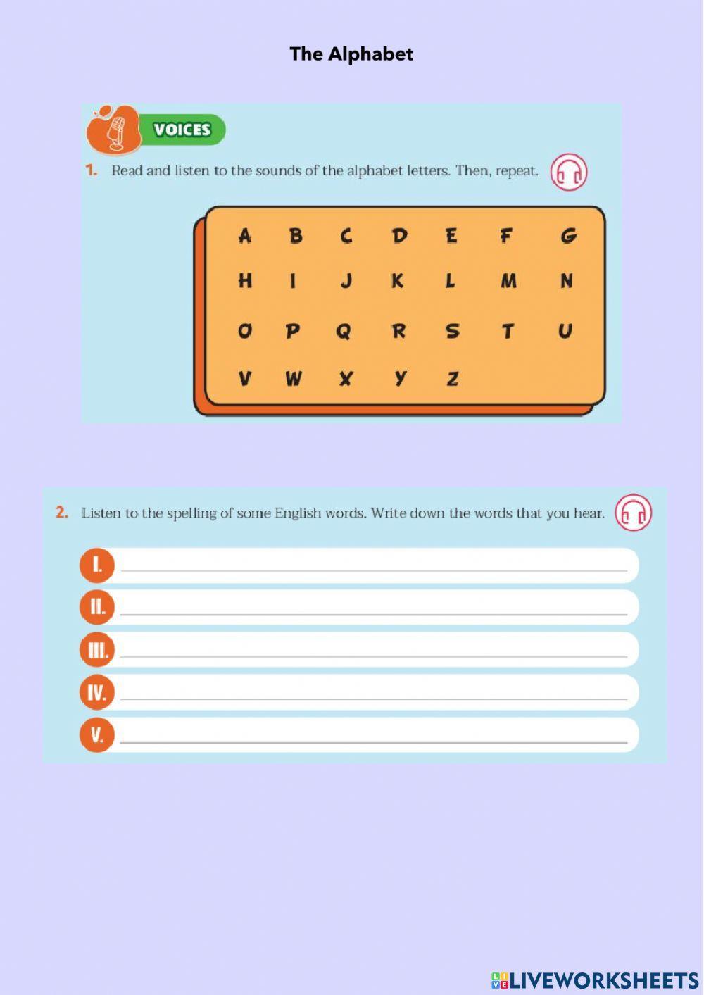 CSFA - Voices and Audio Files - 12 and 13