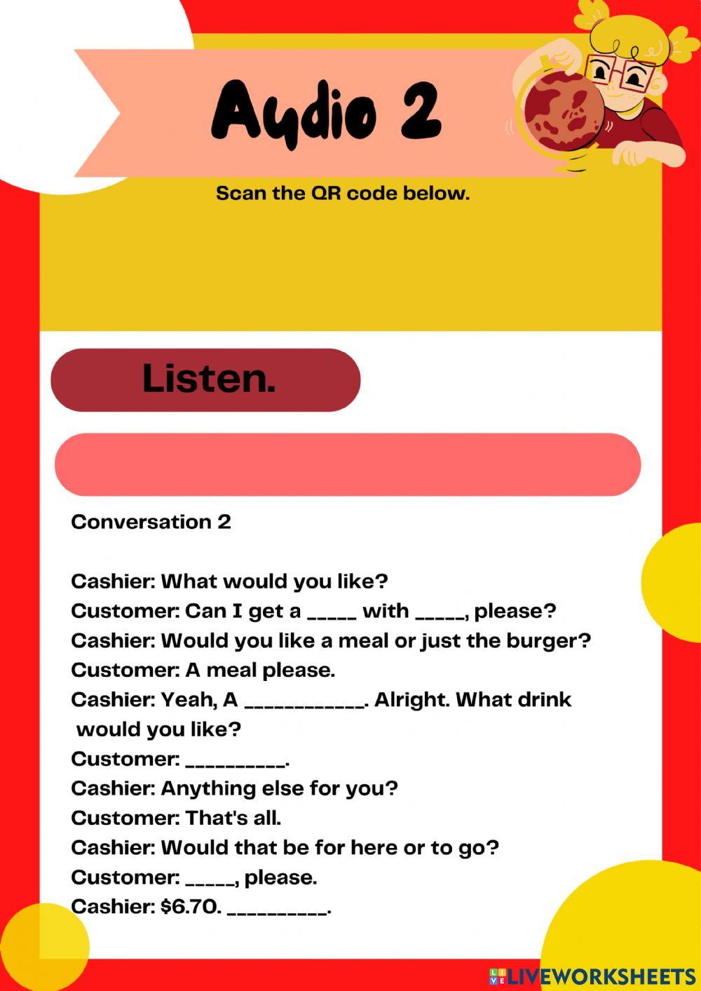 Order At Mcdonald's