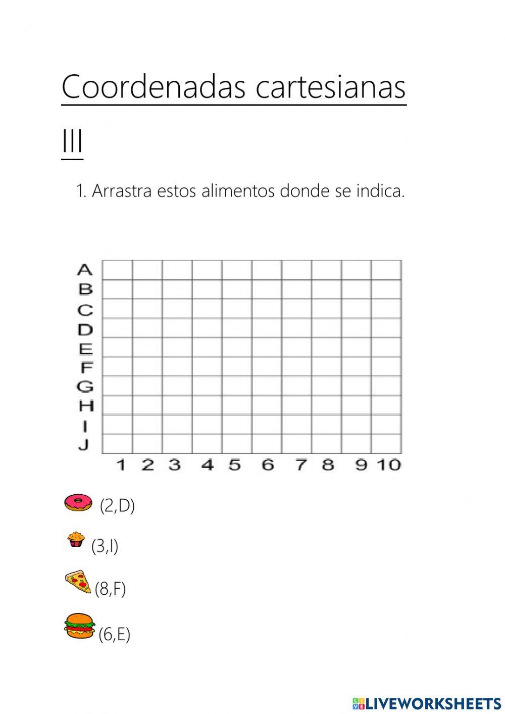 Coordenadas cartesianas III