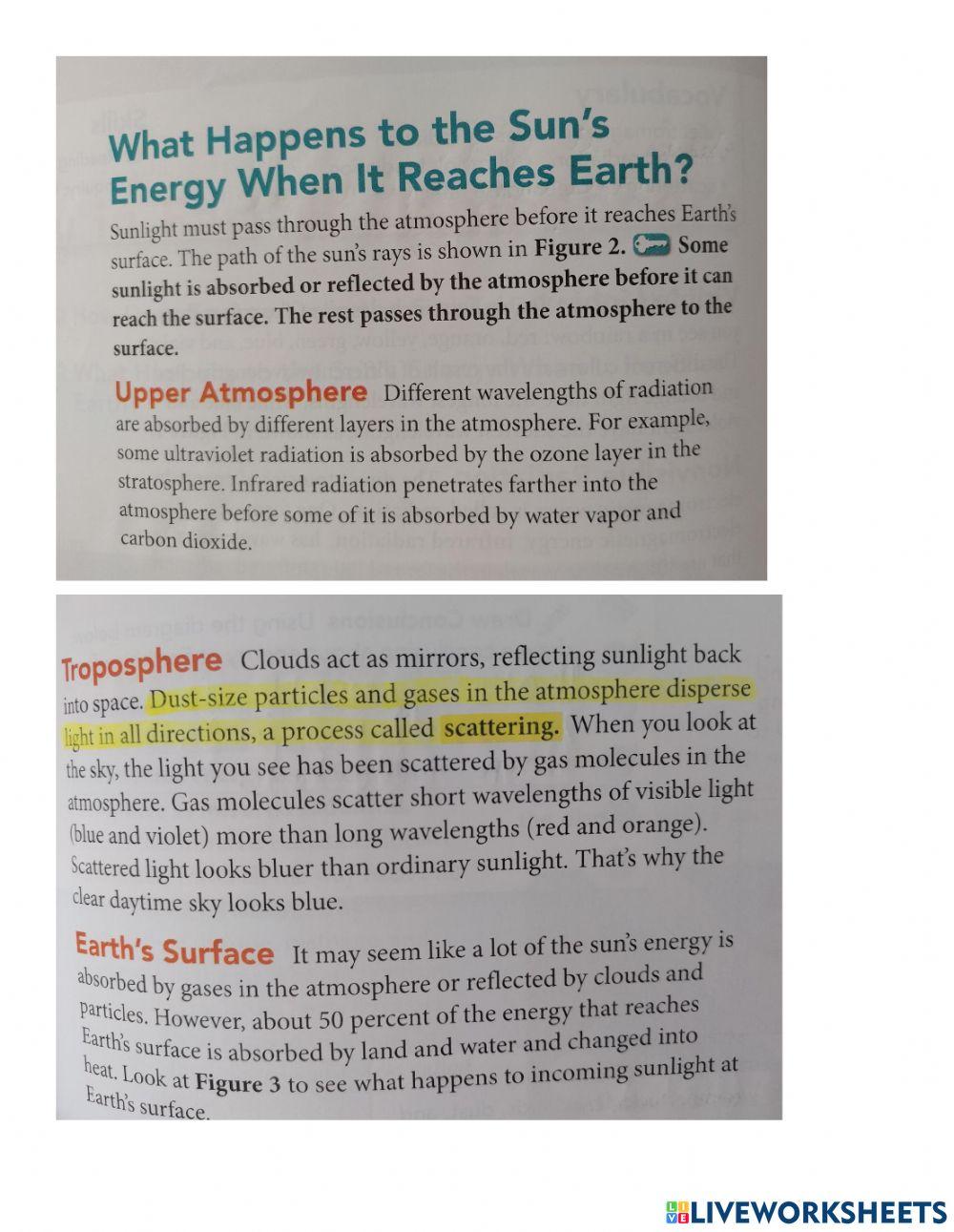 Energy at Earth's Surface