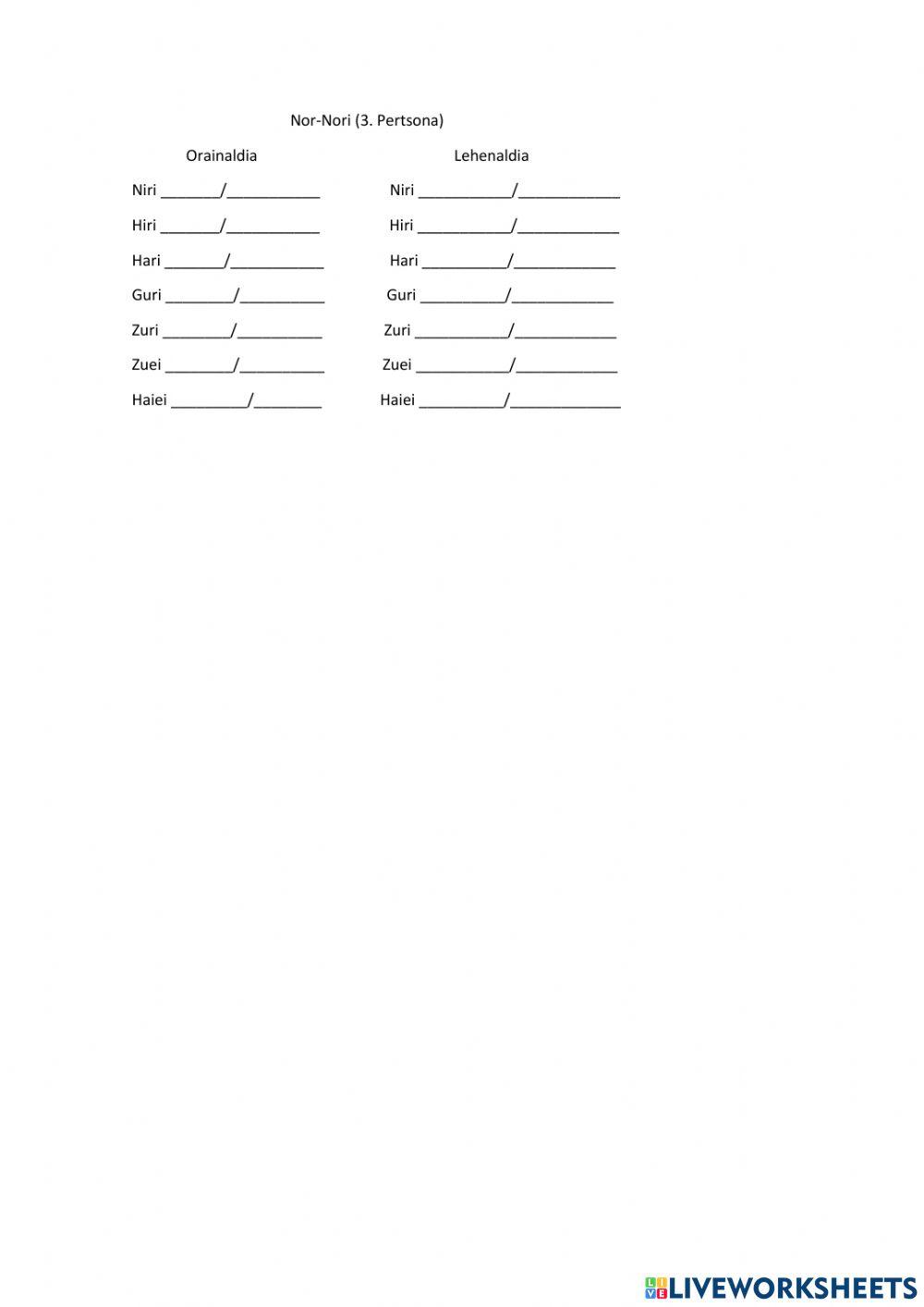 Taulak Euskera DBH 1 Mary Ward