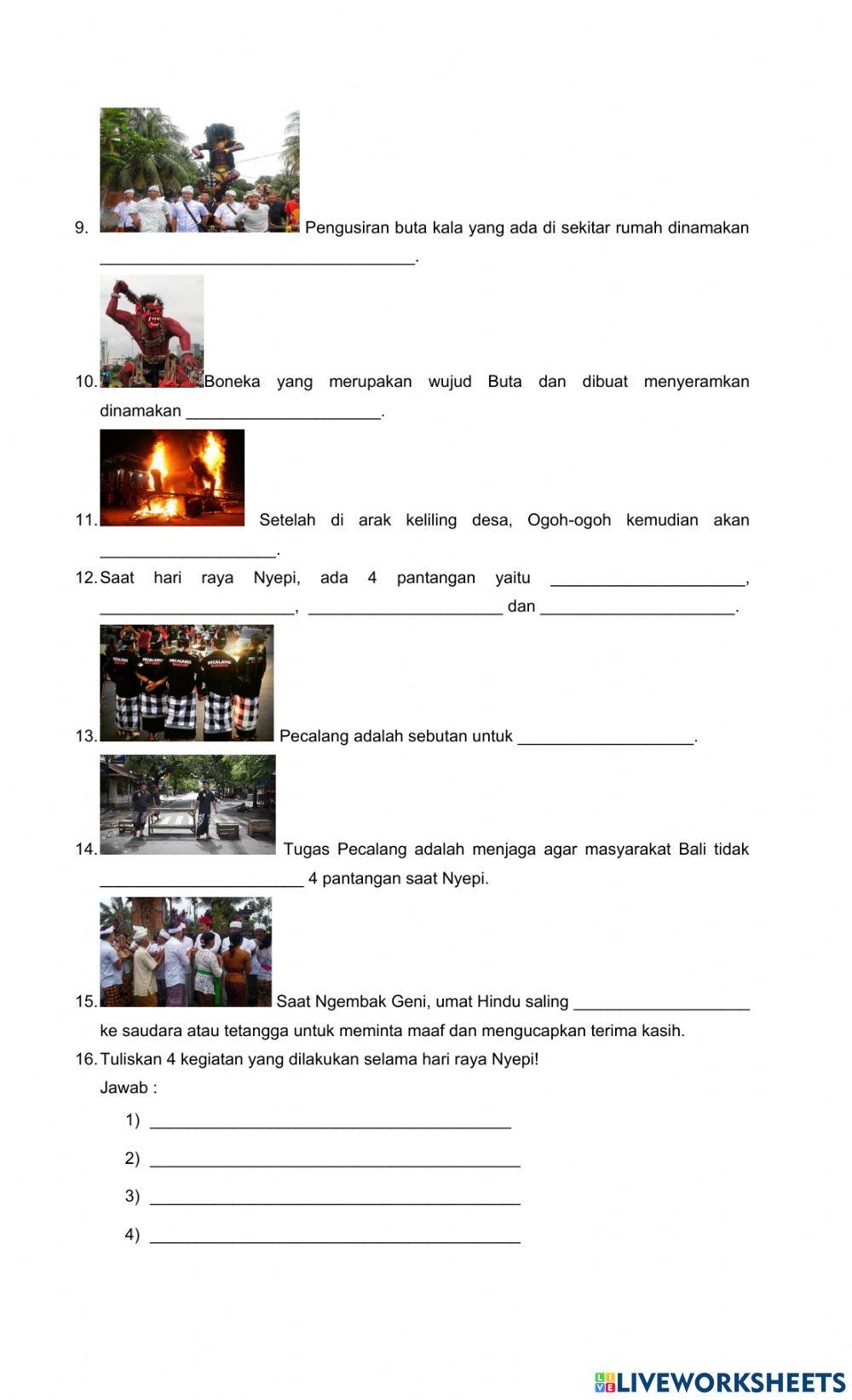 Latihan Pengetahuan PKn