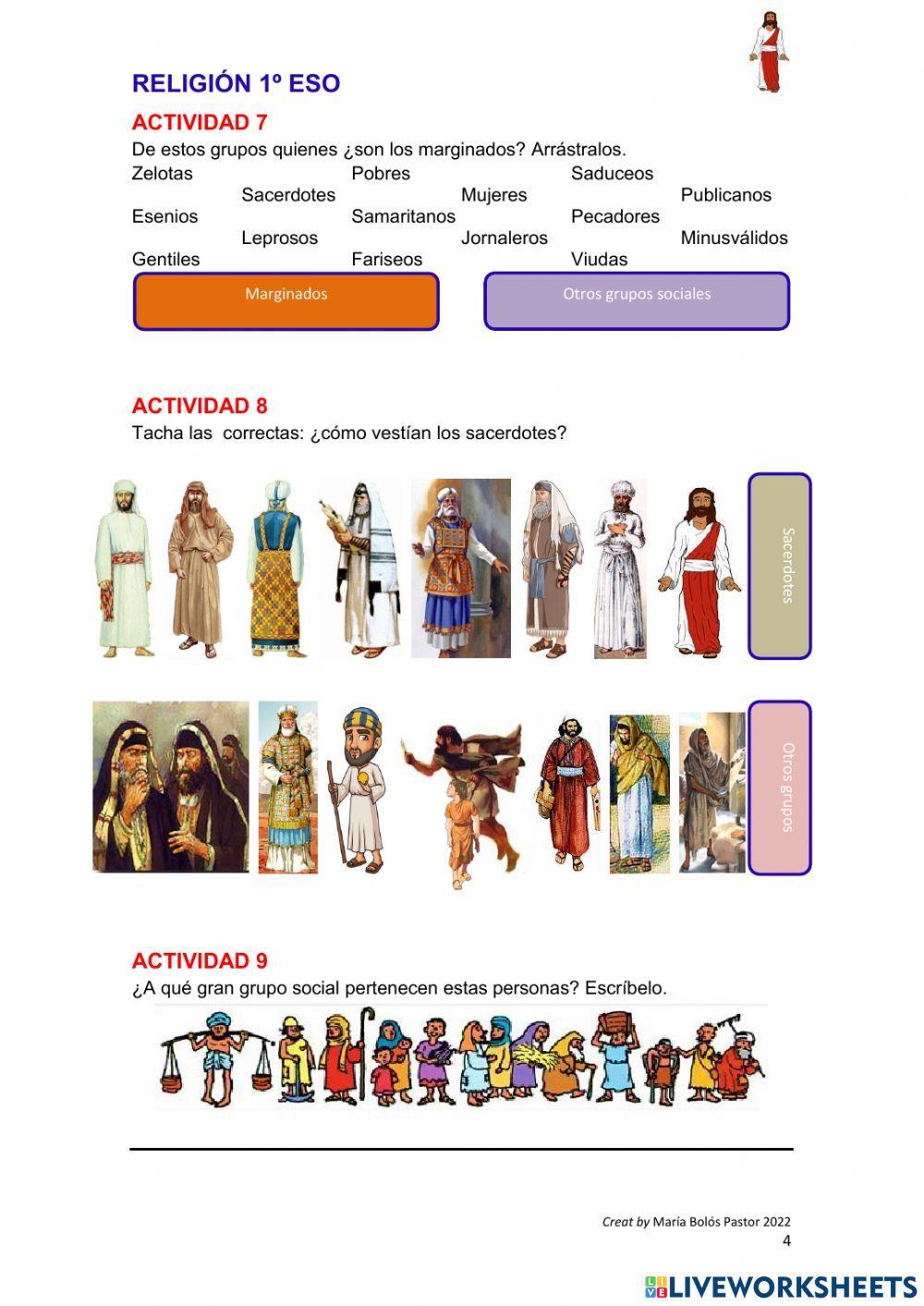 La sociedad en la Palestina del s. I dC