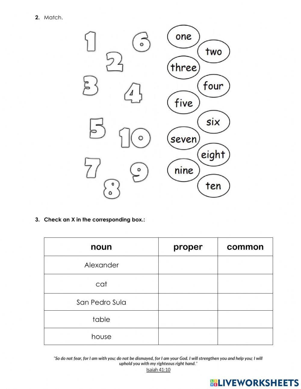 GRAMMAR Third Grade worksheet | Live Worksheets