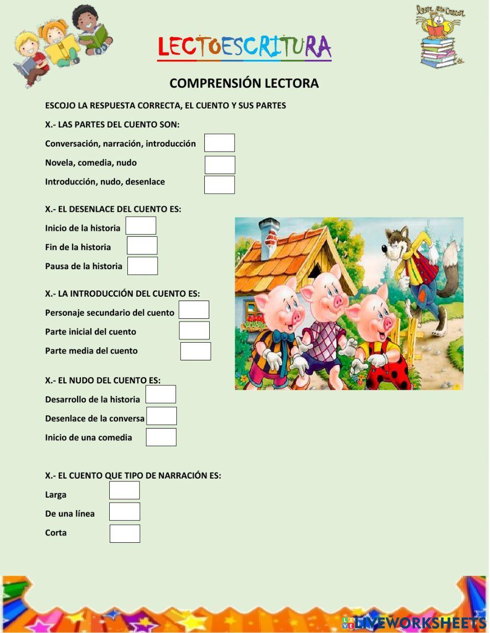 El cuento y sus partes