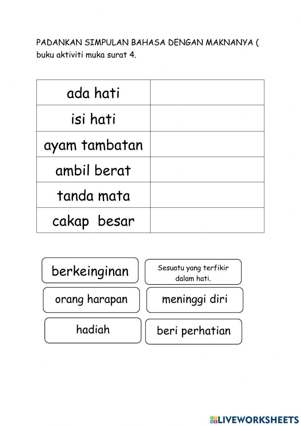 Simpulan bahasa