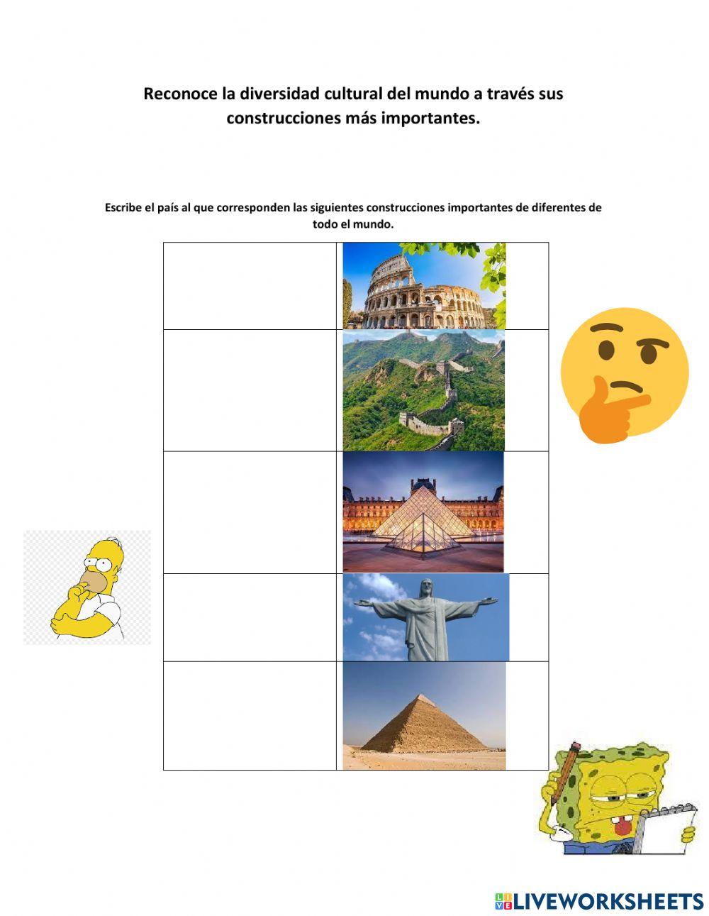 12131415 - La diversidad Cultural del mundo