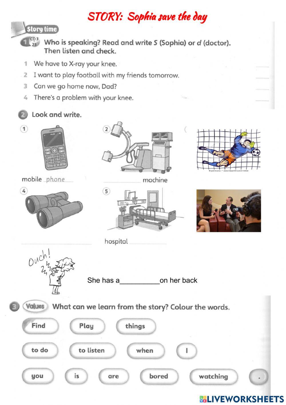 Sophia save the day Story (supermind 3)