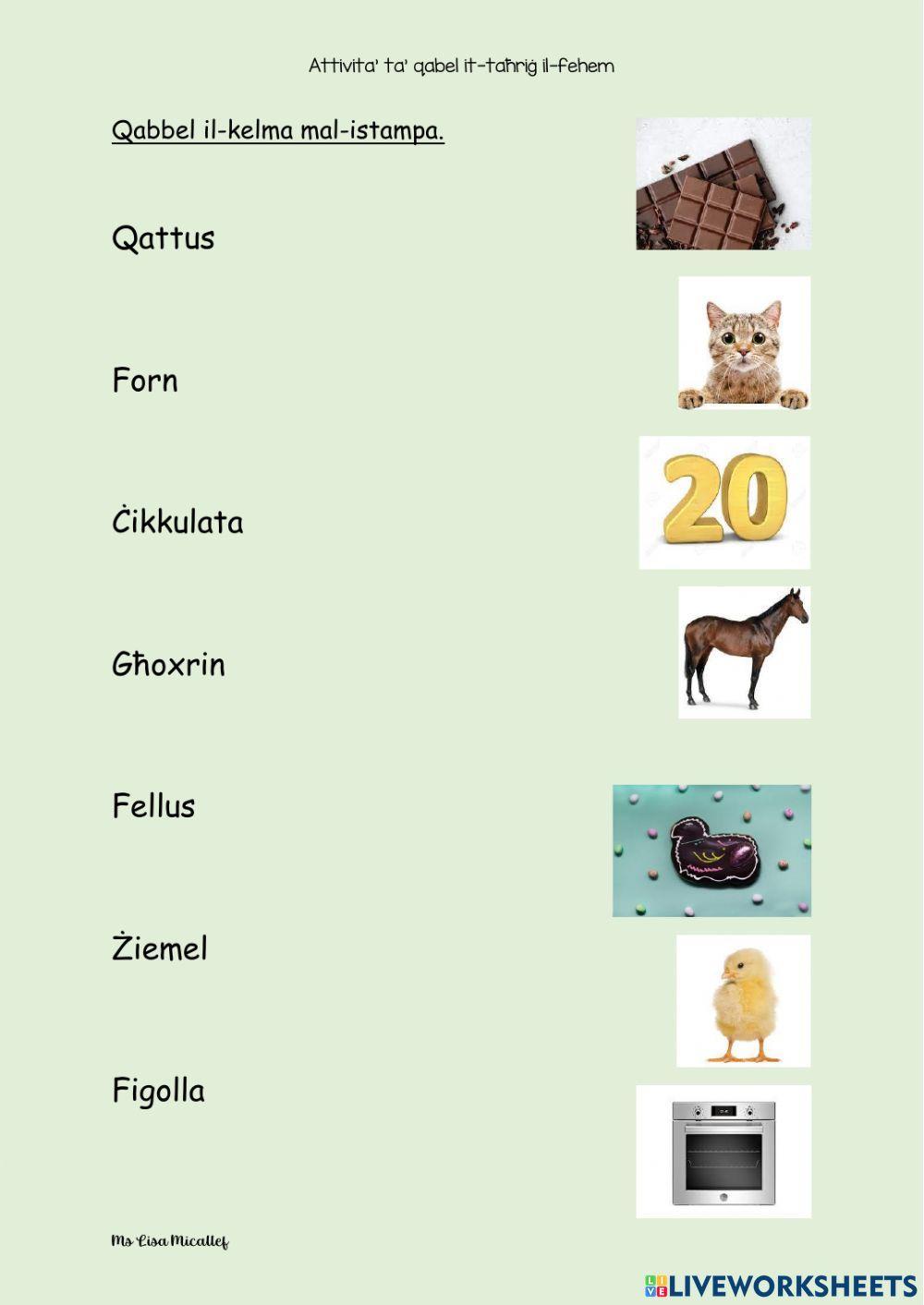 Vokabularju Il Figolli