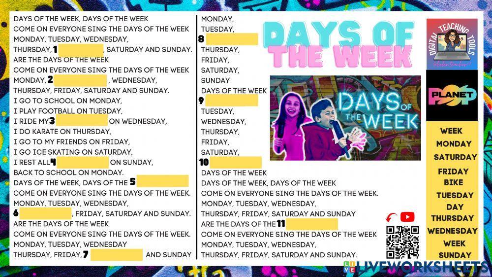 Days of the Week