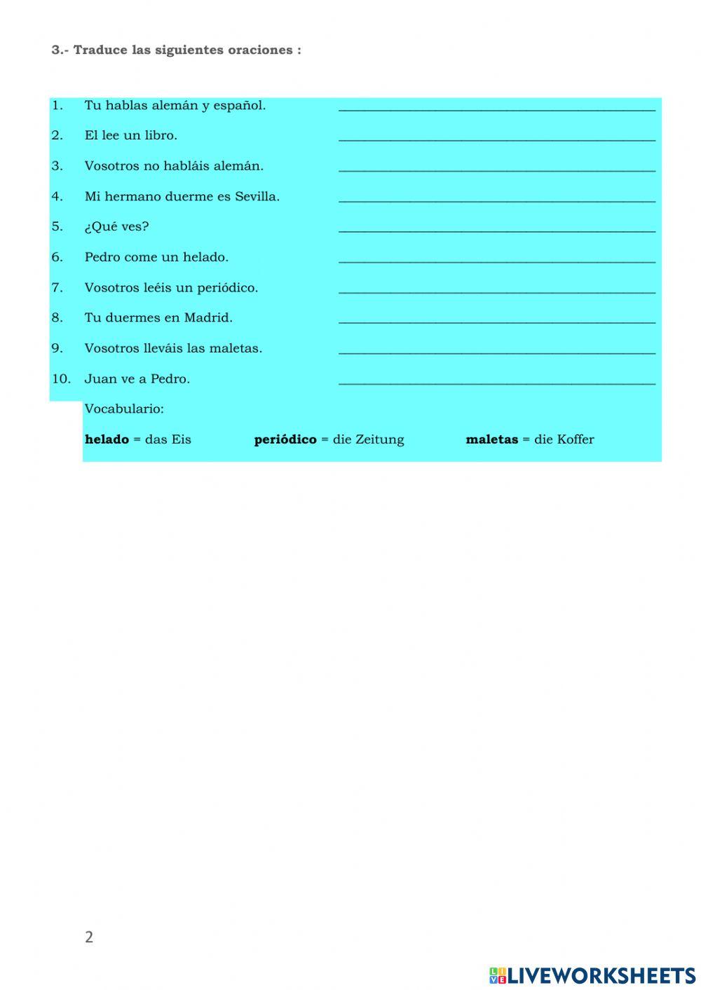 Verbos con cambio vocálico 01