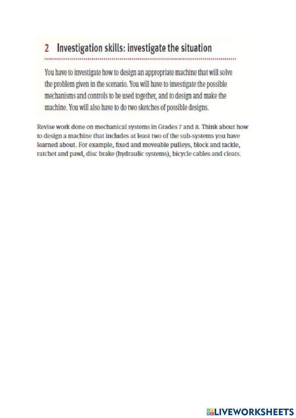 Scenairo mechanism Design