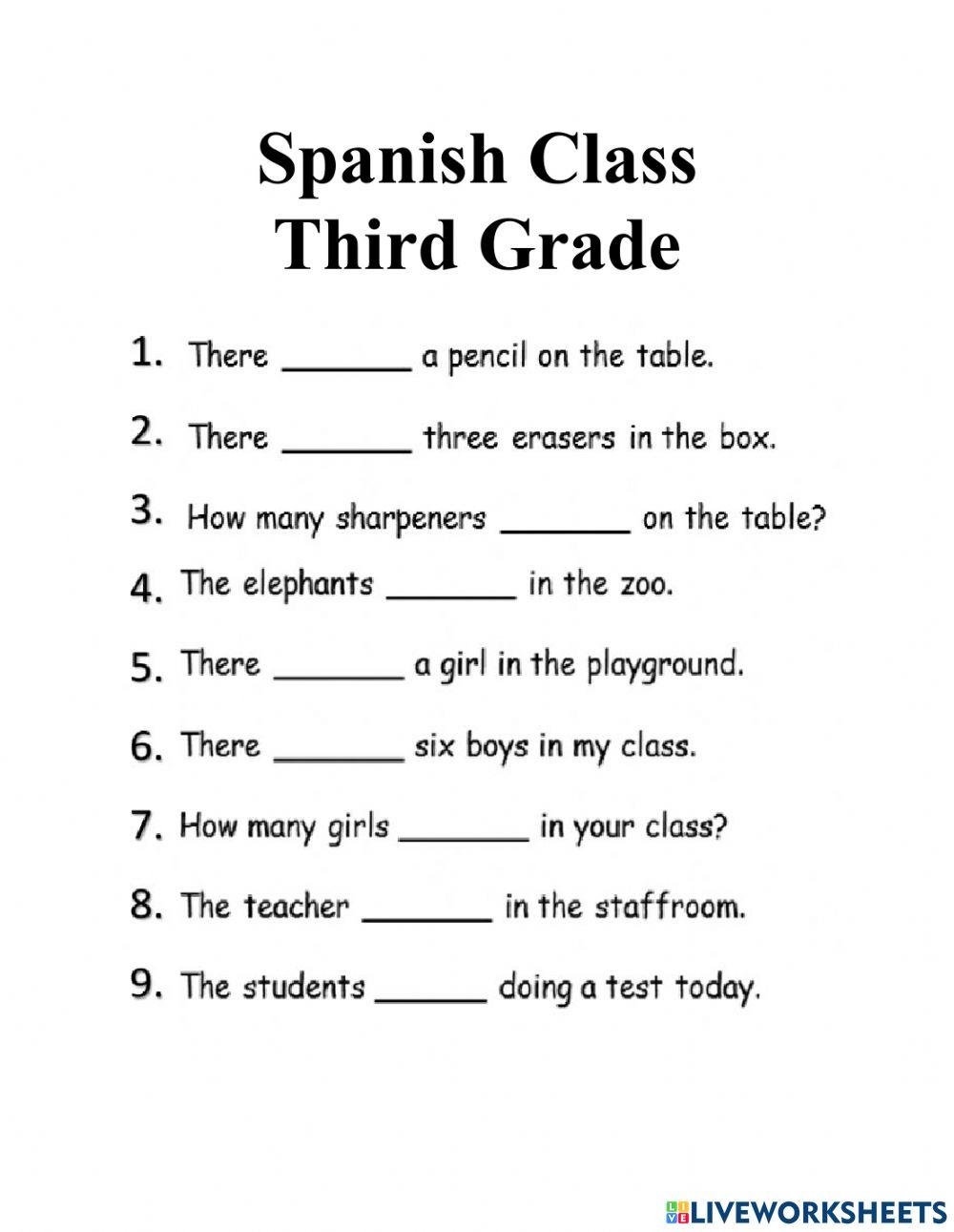 spanish-worksheet-3rd-grade-online-exercise-for-live-worksheets
