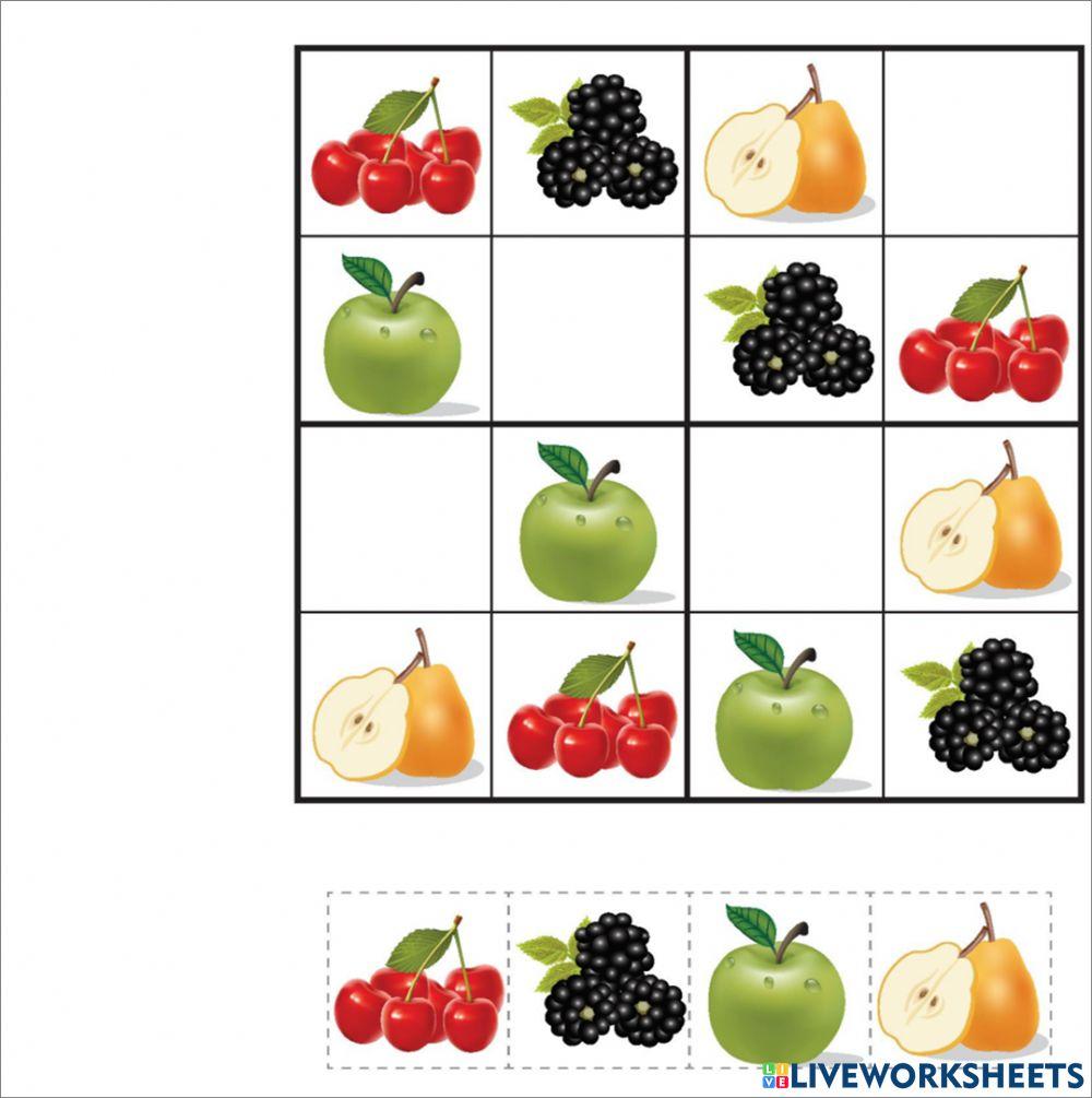 ЯДС. Фрукти