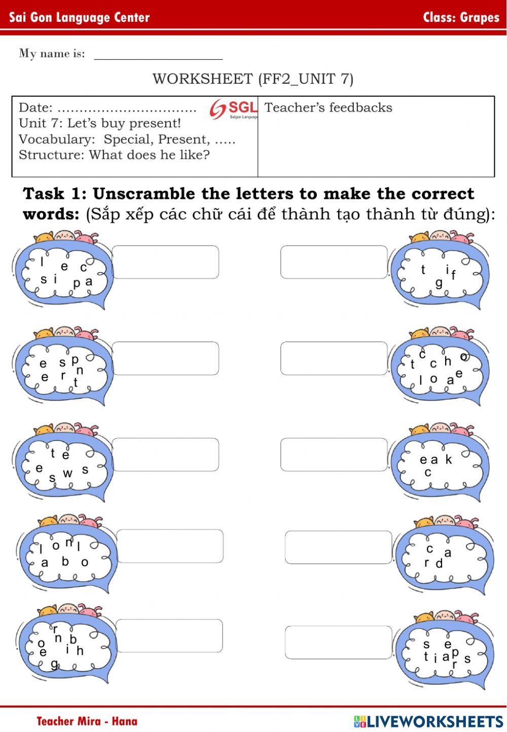 FFs2 Unit 7 - Grapes (1-4-2022)