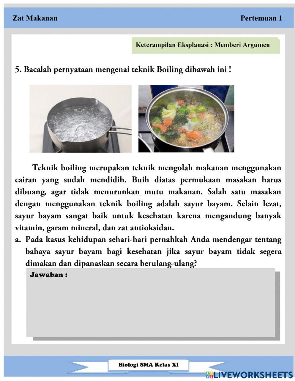 Pertemuan 1 (lkpd sistem pencernaan)