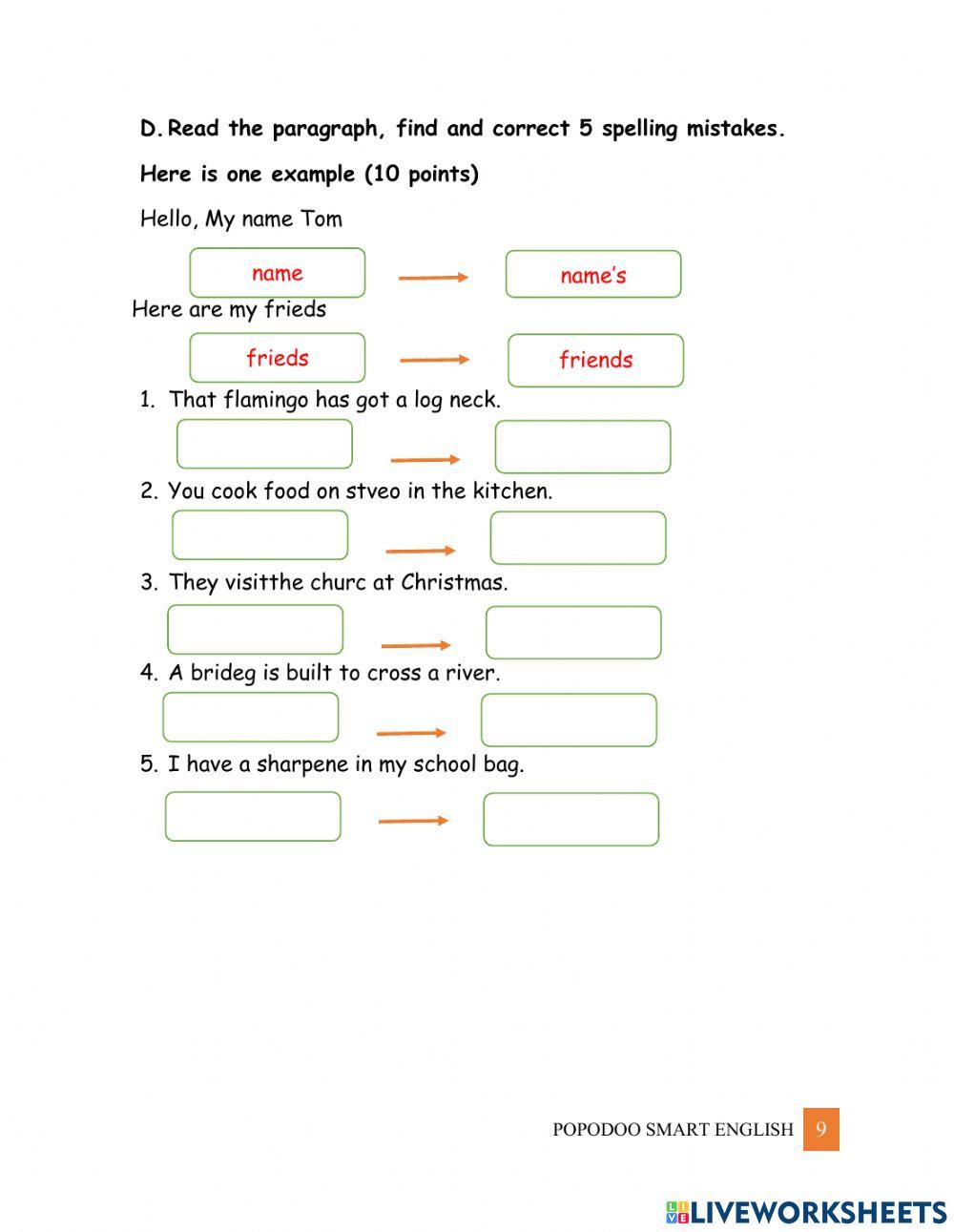 Level A - test 7
