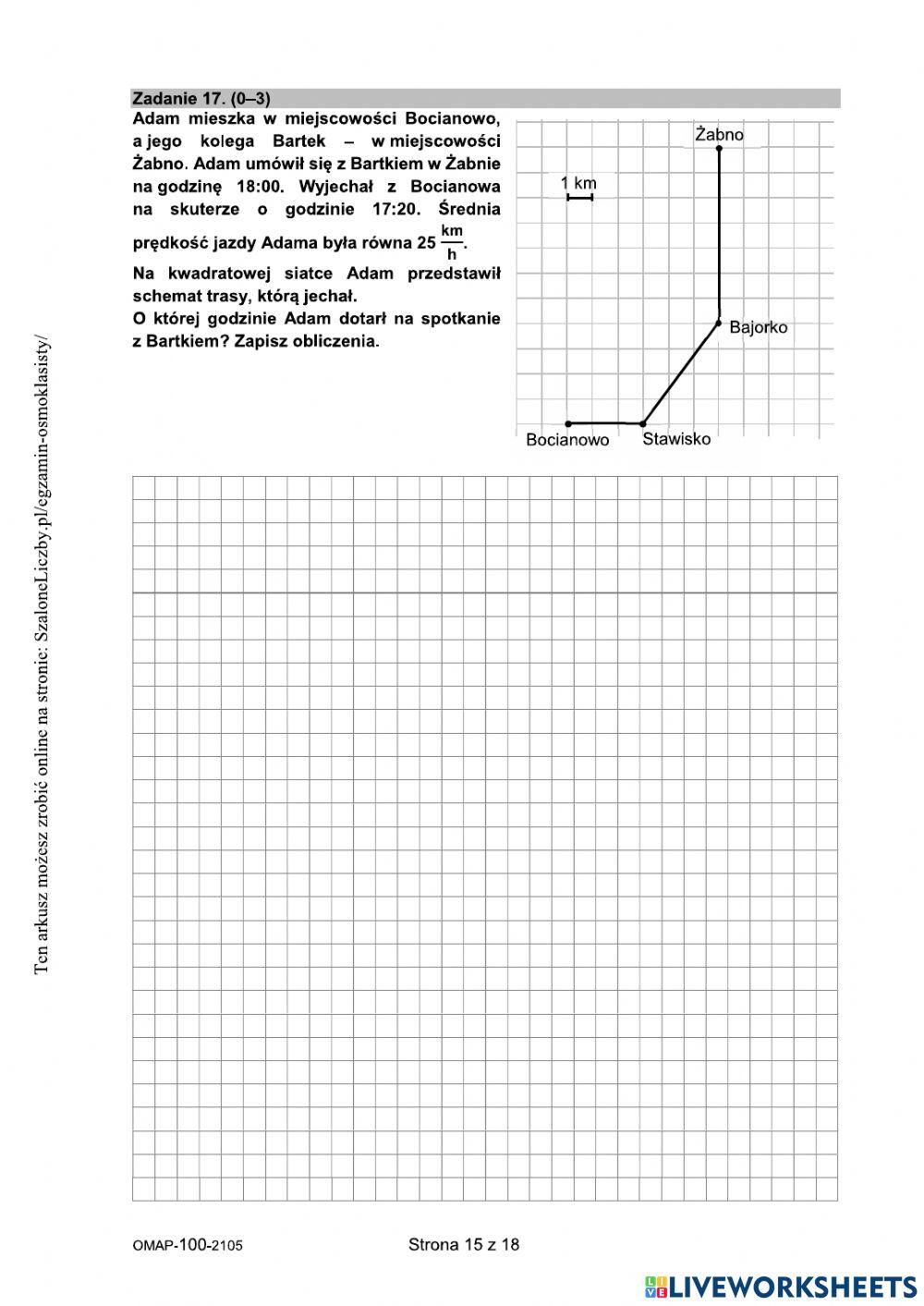 Egzamin klas ósmych