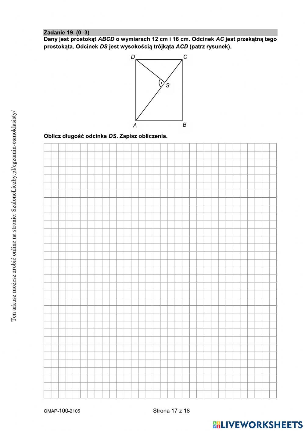 Egzamin klas ósmych